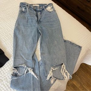 90’s High Rise Straight Leg Abercrombie Jeans